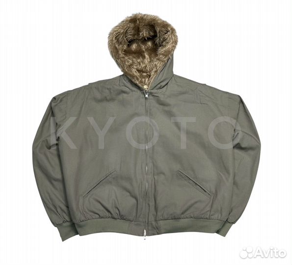 Бомбер fear of god fur с мехом