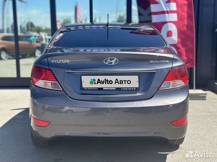 Hyundai Solaris 1.6 МТ, 2012, 188 454 км