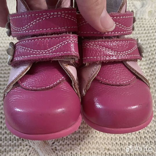 Ботинки 19 кожаные