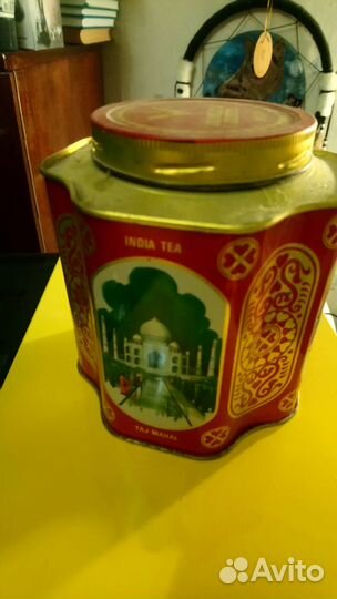 Банка чай СССР