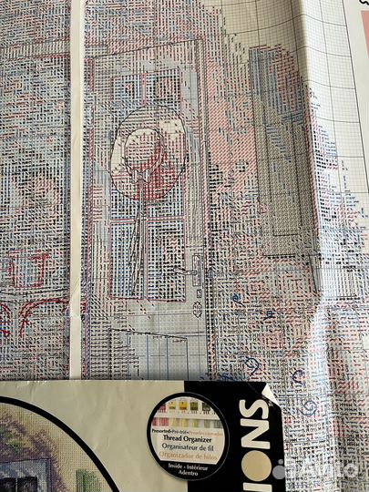 Остатки набора для вышивания dimensions