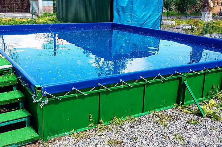 Чехол в бассейн из пвх изготовим по размеру