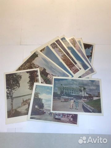 Почтовая открытка Новосибирск Серия