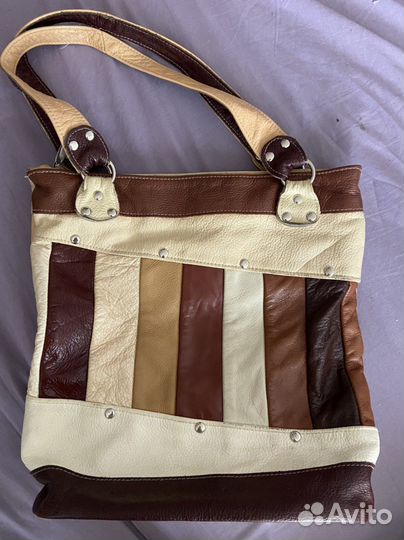 Сумка кожаная
