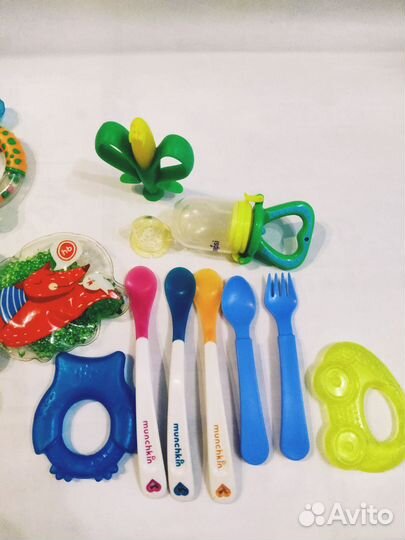 Игрушки погремушки грызунки пакетом