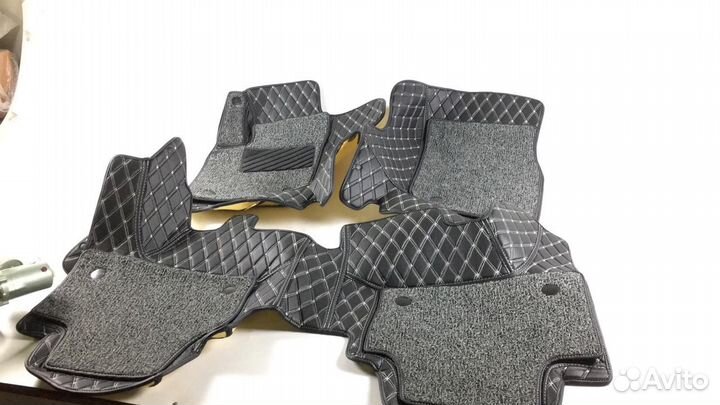 3D Коврики Range Rover Салон Багажник из Экокожи