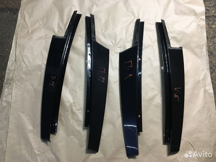 Накладки стойки двери к-т BMW 5 F10 09-17