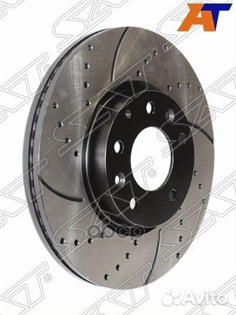 Комплект дисков тормозных передний перфорирован