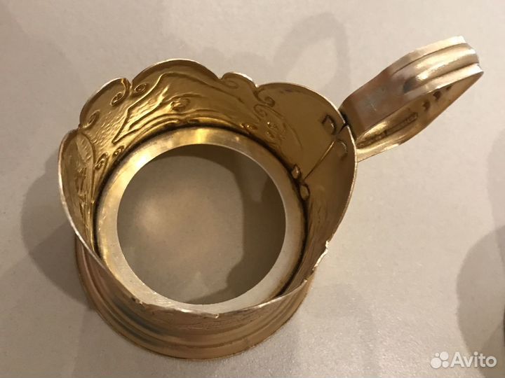 Стакан с подстаканником