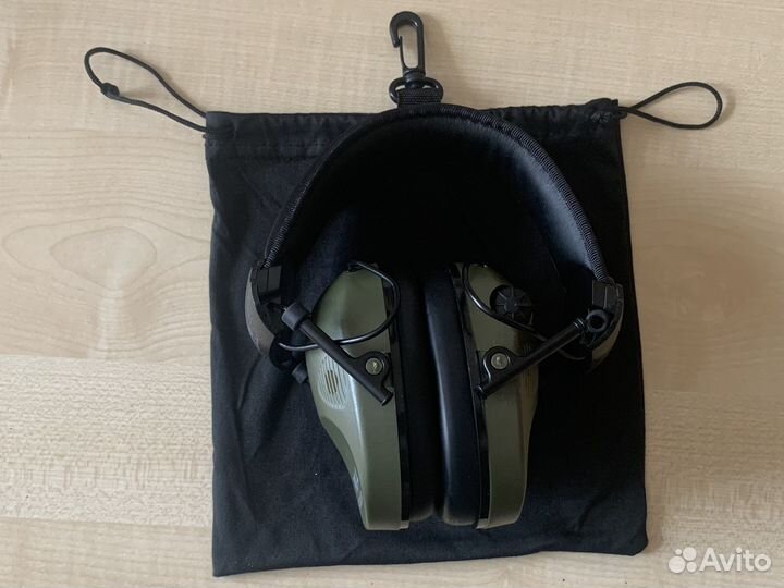 Наушники активные PMX-44 Tactical PRO (Green)