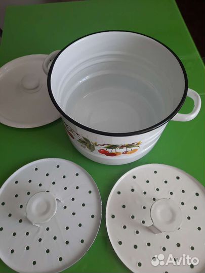 Мантоварка из эмали