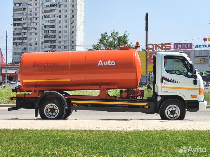 Ассенизатор 5 кубов Hyundai HD, Новое оборудование