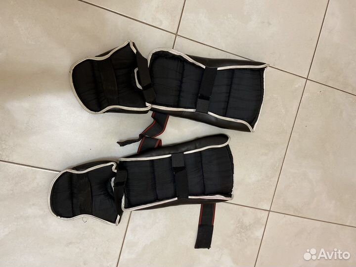 Защита голени и стопы для карате