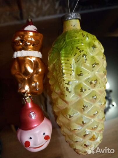 Елочные игрушки СССР