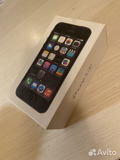 Коробка от iPhone 5s