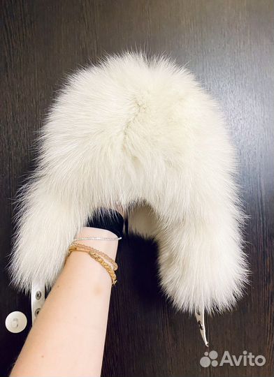 Шапка ушанка натуральный мех