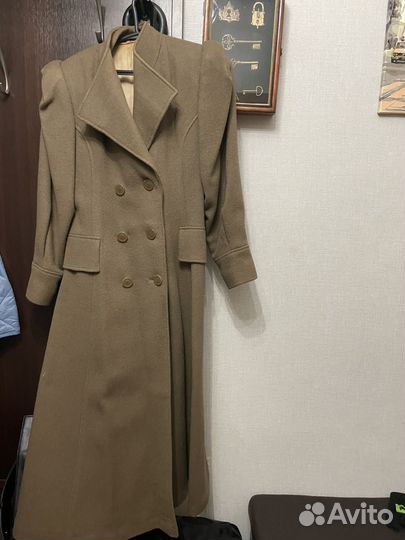 Винтажное пальто женское