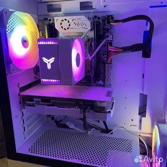 Новый белый игровой компьютер rtx 2060 super