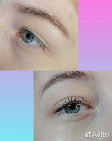 Ламинирование ботокс ресниц