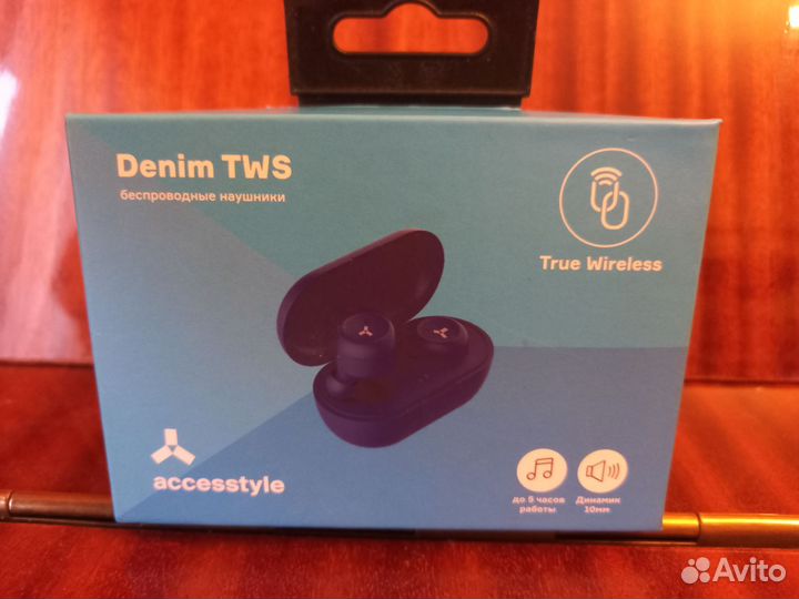 Беспроводные наушники philips и Denim TWS