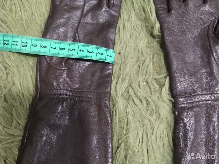 Перчатки кожаные