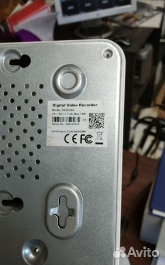 Регистратор для видеонаблюдения Hiwatch 4 канала