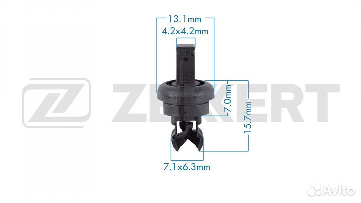 Крючки полки багажника nissan note