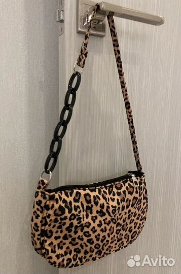 Сумка новая принт зебра