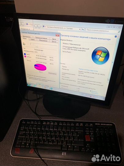 Компьютер Core i3 hp 3220, 3240