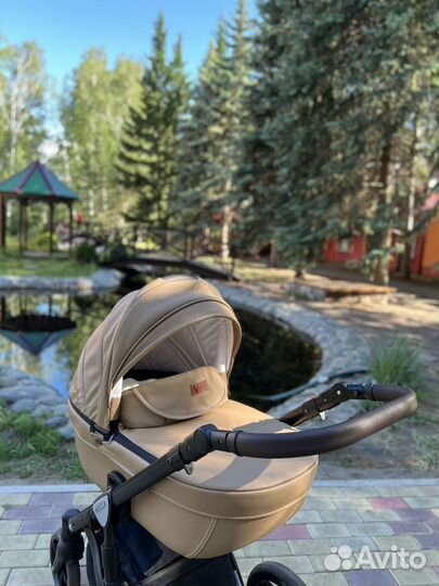 Коляска 3 в 1 верди mokka