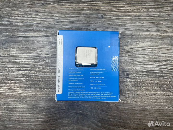 Процессор Intel Core i5-11600KF, BOX