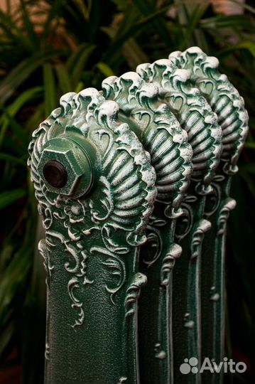 Декорирование и покраска чугунных радиаторов