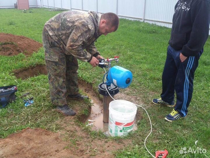 Бурение скважины под воду