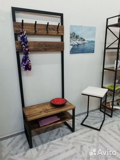 Вешалка в стиле лофт