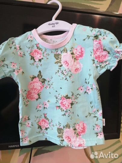 Джинсовый комбинезон для девочки 74 80