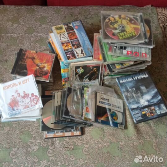 Диски CD, DVD, CD-R,DVD-R муз. кино, игры