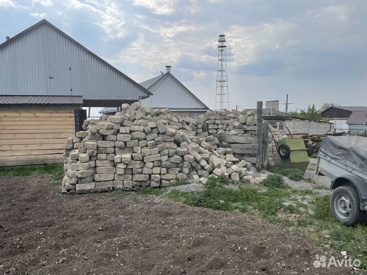 Кирпич белый бу и шкакоблок бу