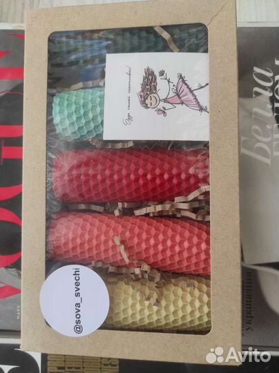 Свечи из вощины