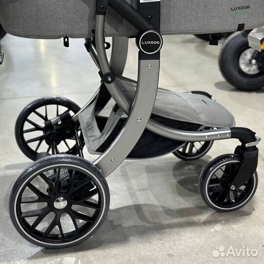 Коляска 3 в 1 Luxmom 601A Grey