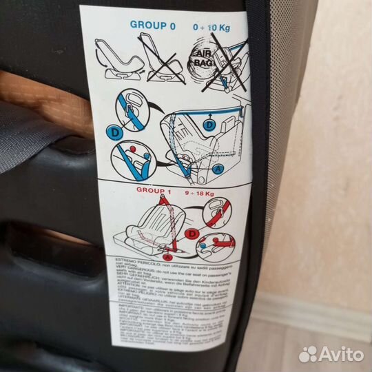 Детское автокресло сам от 0 до 18 кг