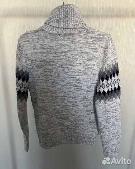 Свитер - водолазка хлопковый новый для мальчика