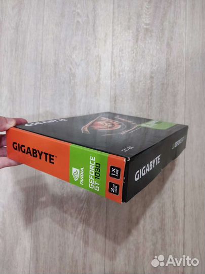 Коробка от видеокарты GT-1030 OC 2G Gigabyte