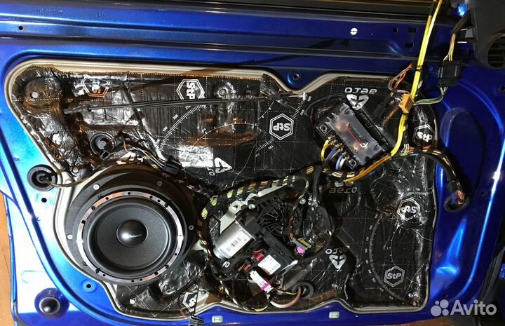 Аудиоподготовка (шумоизоляция) дверей