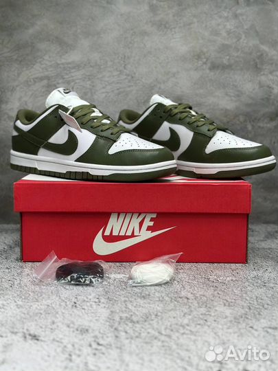 Кроссовки Nike Sb Dunk low oil green