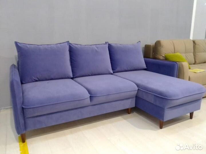 Угловой диван, диван кровать Сканди-1