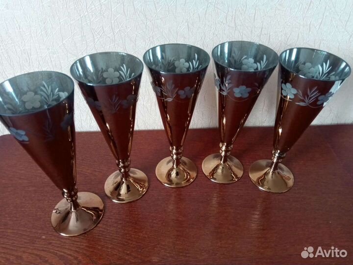 Фужеры СССР. Хрусталь