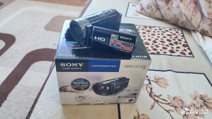 Видеокамера sony hdr cx130e