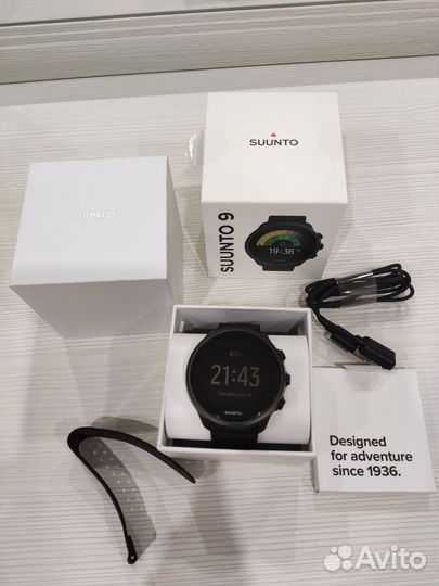 Suunto 9 baro charcoal black titanium