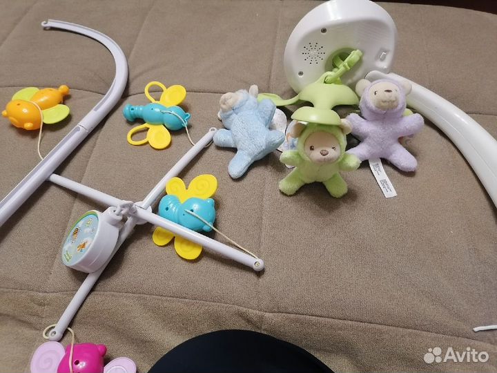 Мобиль мечты о бабочках+механический в подарок