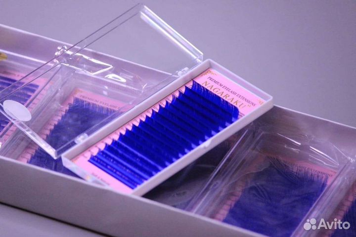 Ресницы для наращивания nagaraku / нагараку пучки